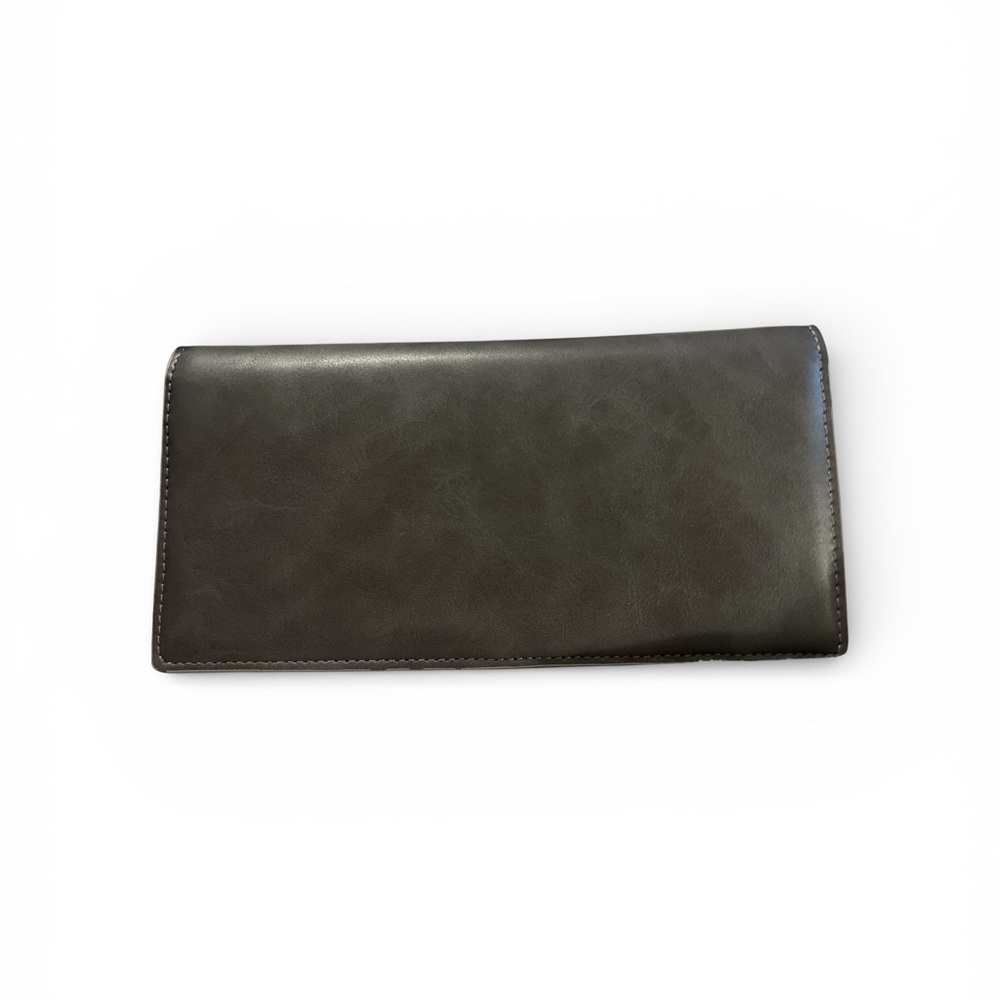 Alldaily Ultra Slim Thin Women Wallet RFID Blocking Credit Card Holder Gray